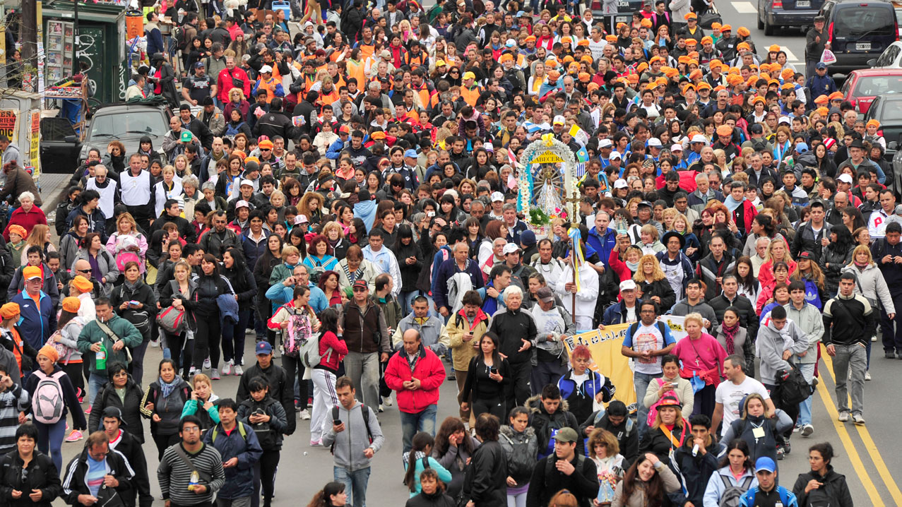 La mayoría de los creyentes y simpatizantes partirán el sábado a las 10 horas desde el santuario de San Cayetano, ubicado en el barrio porteño de Liniers.