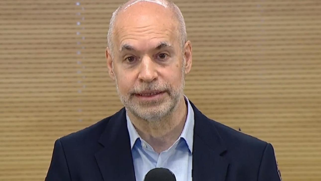 Horacio Rodríguez Larreta rechazó a aquellos que toman colegios (Captura de video).