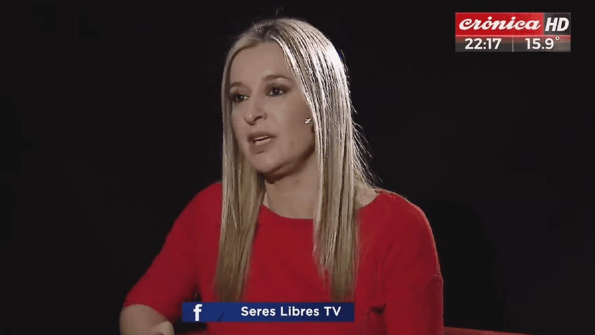 Mariela Fernández en Seres Libres con Gastón Pauls.