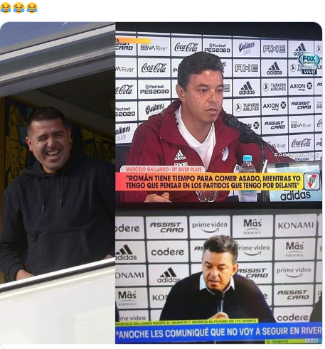 Marcelo Gallardo anunció su salida de River y estallaron los memes.