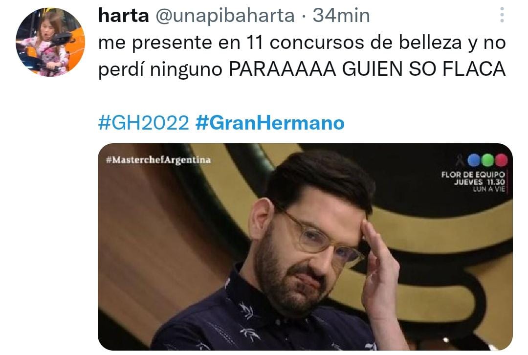 Los desopilantes memes sobre Gran Hermano 2022.