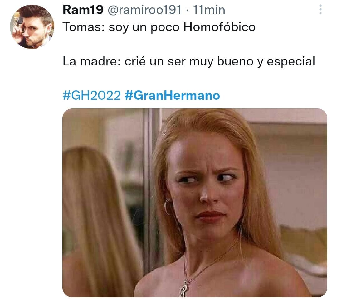 Los desopilantes memes sobre Gran Hermano 2022.