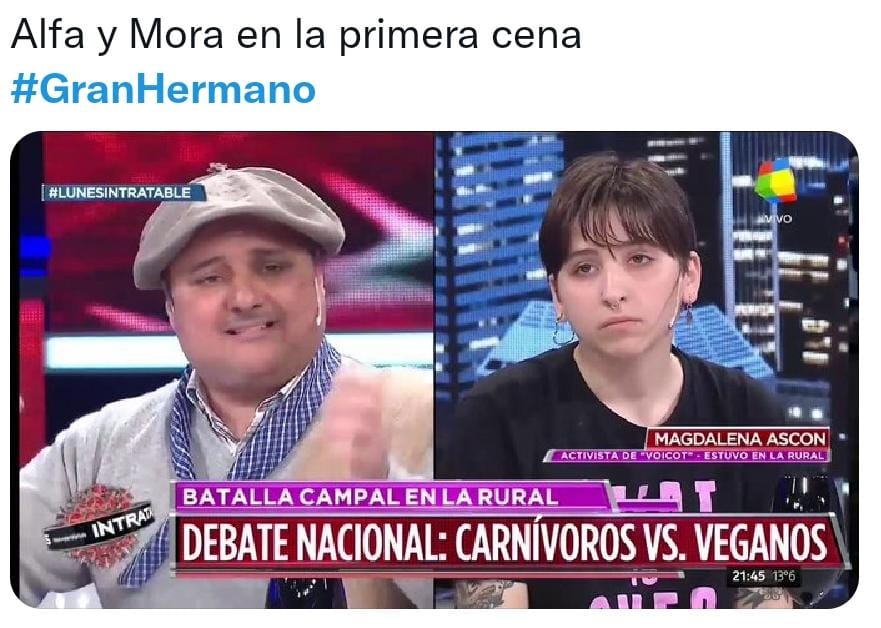 Los desopilantes memes sobre Gran Hermano 2022.