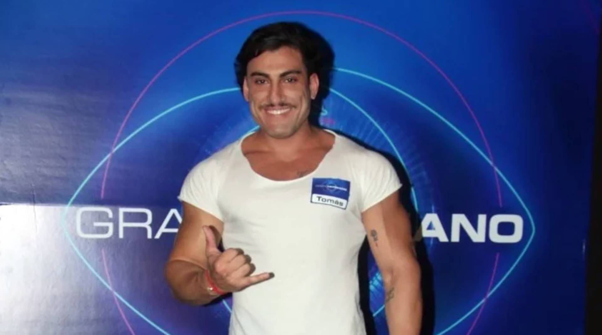 Tomás Holder antes de ingresar a   <a href='https://www.cronica.com.ar/tags/Gran Hermano'>Gran Hermano</a>.