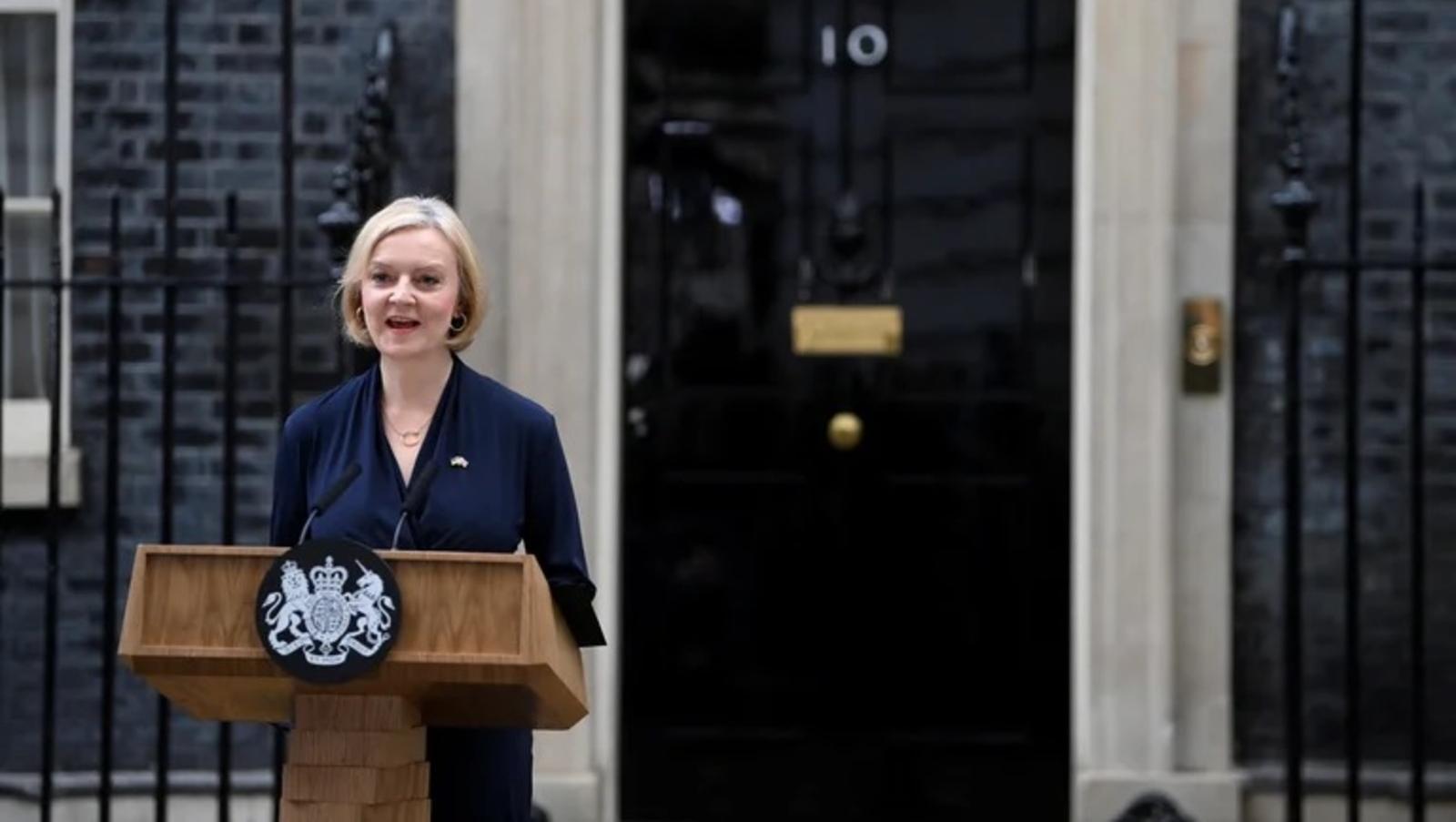 Liz Truss estuvo solamente 45 días al frente del Gobierno británico (Gentileza Reuters).