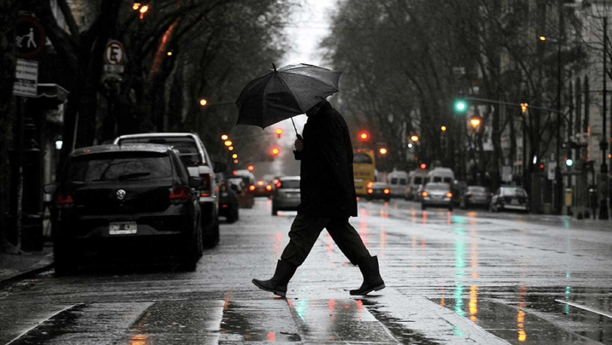 Alerta amarilla por lluvias y fuertes ráfagas de viento en 13 provincias (Archivo/Telám).