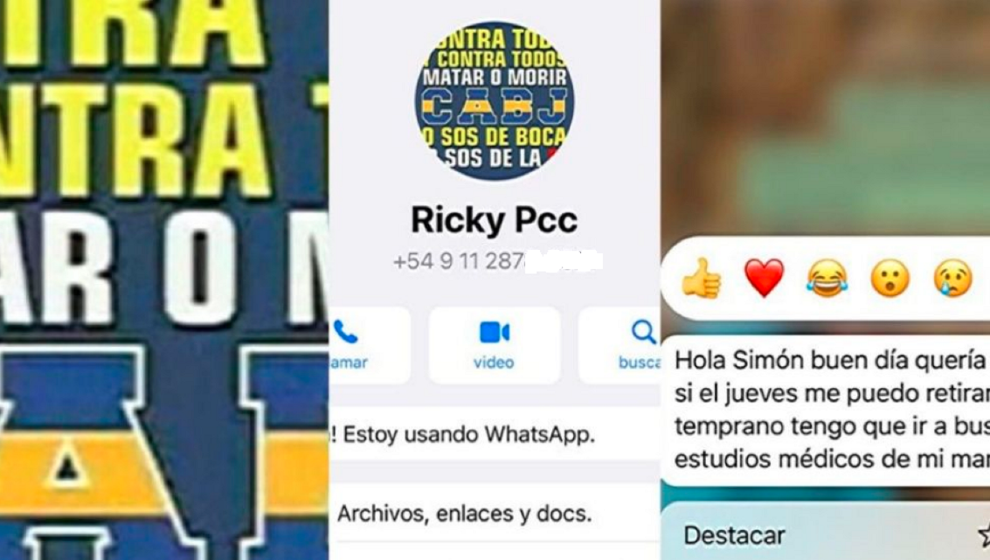 Twitter: le metió una mala excusa a su jefe para irse a ver un patido de boca y un detalle lo terminó delatando.