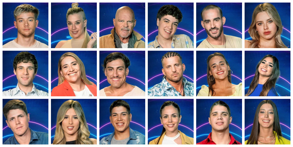 Los participantes de 'Gran Hermano'.