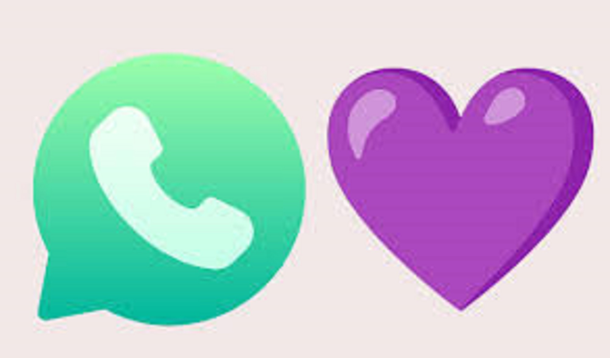 El emoji del corazón violeta se resignifica con el tiempo