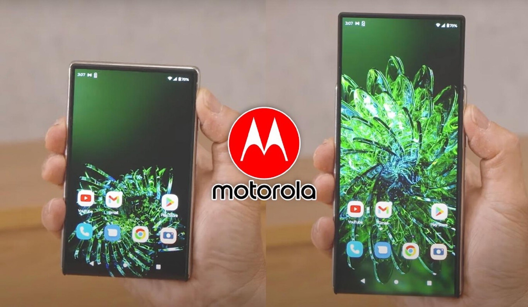 Cómo serán los nuevos Motorola Rollable