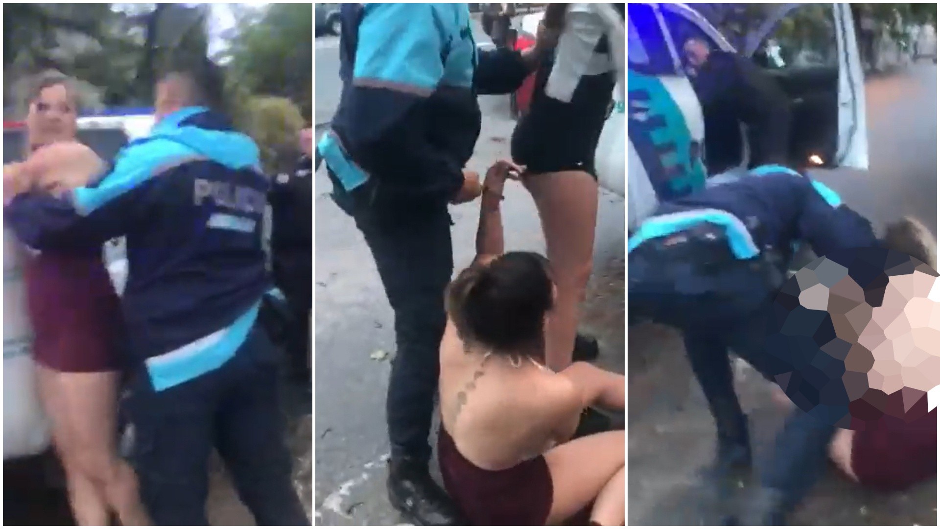 Violencia a la salida de un boliche en Mar del Plata.