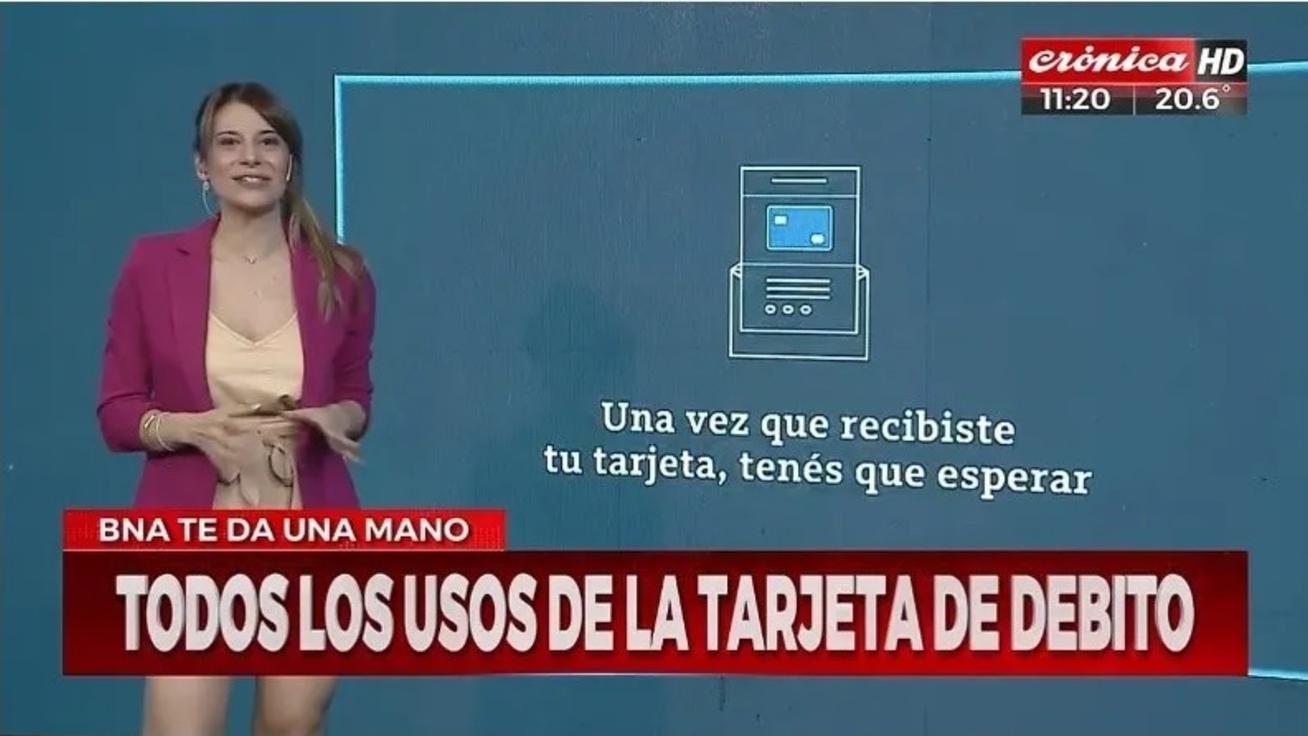 El Banco Nación brinda un tarjeta de débito Mastercard a todas las personas que estén bancarizadas en esa entidad,