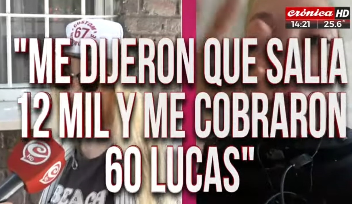 Fue a 'hacerse el color' a una peluquería, le cobraron 60 'lucas' y no la dejaban irse.