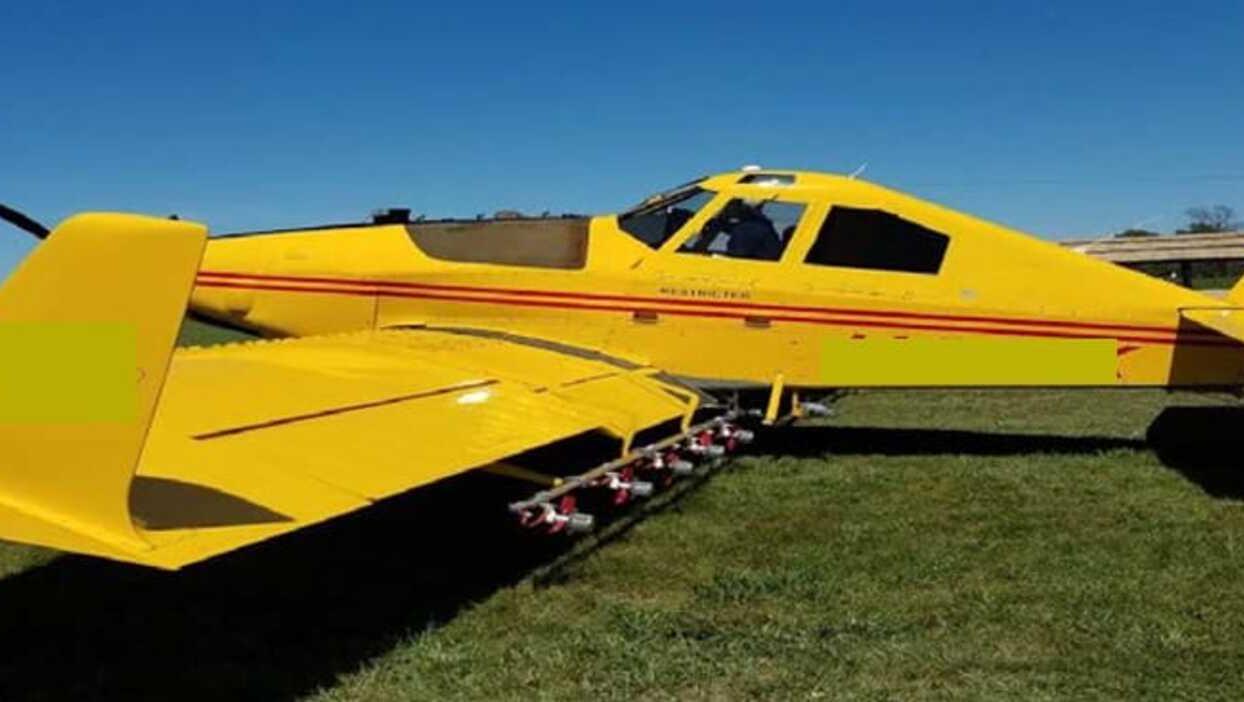 El avión había sido previamente importado a un valor de 230 mil dólares.