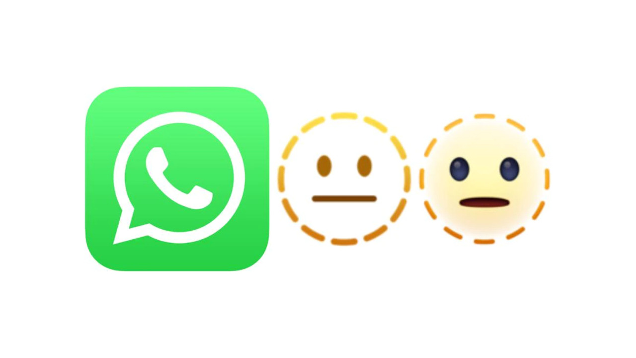 WhatsApp: conocé el significado del emoji de la cara con líneas punteadas.