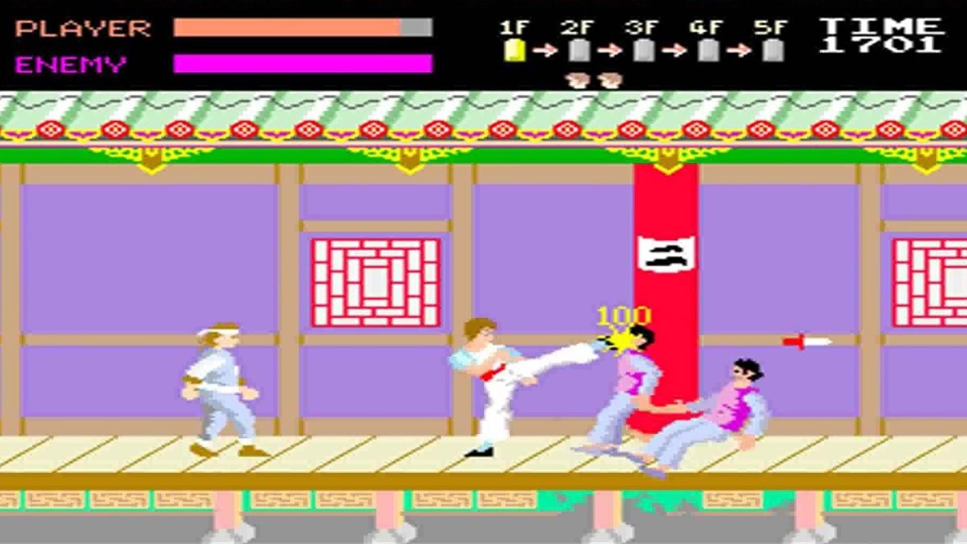 Kung Fu Master marcó una época en los videojuegos (Imagen ilustrativa).