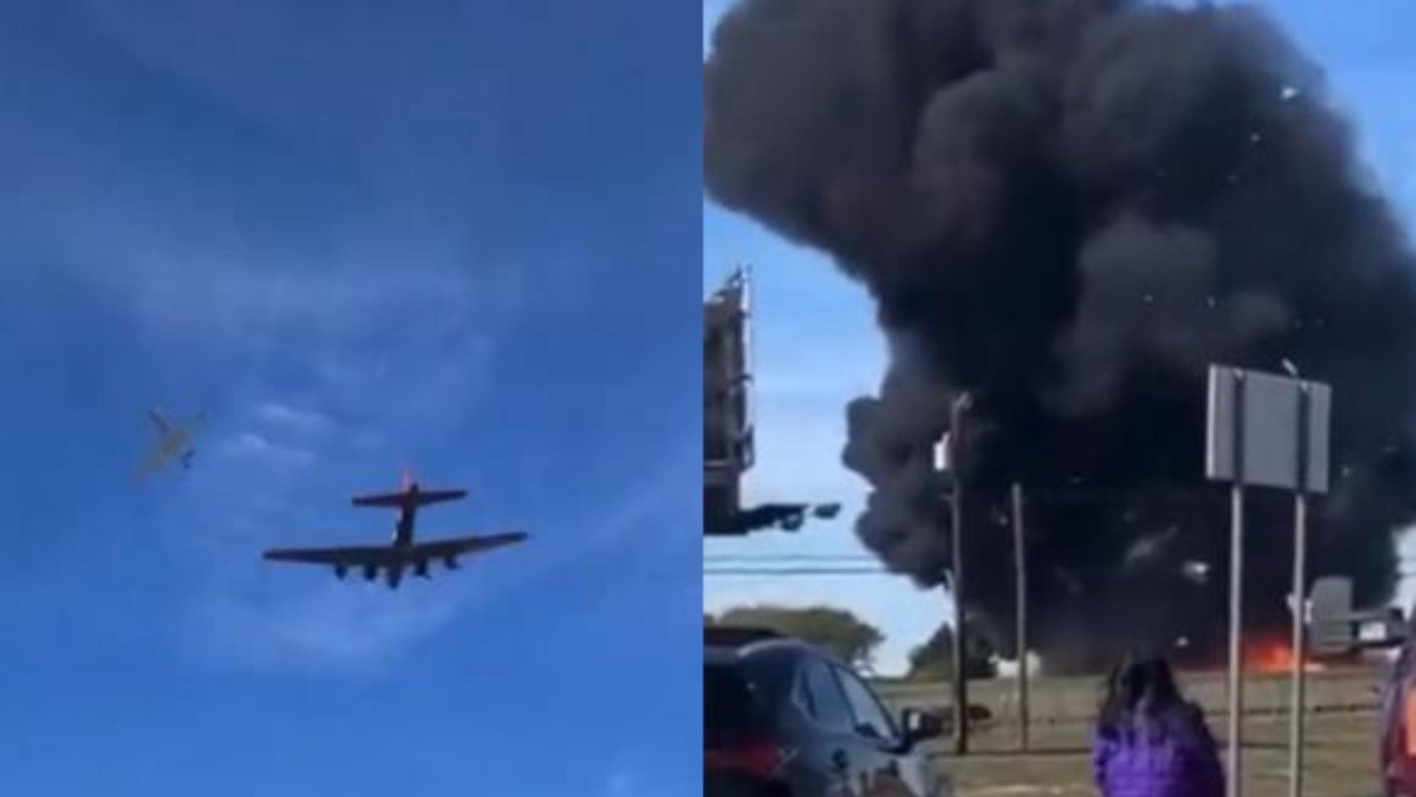 Aún no se sabe cuántas personas había dentro de los aviones.