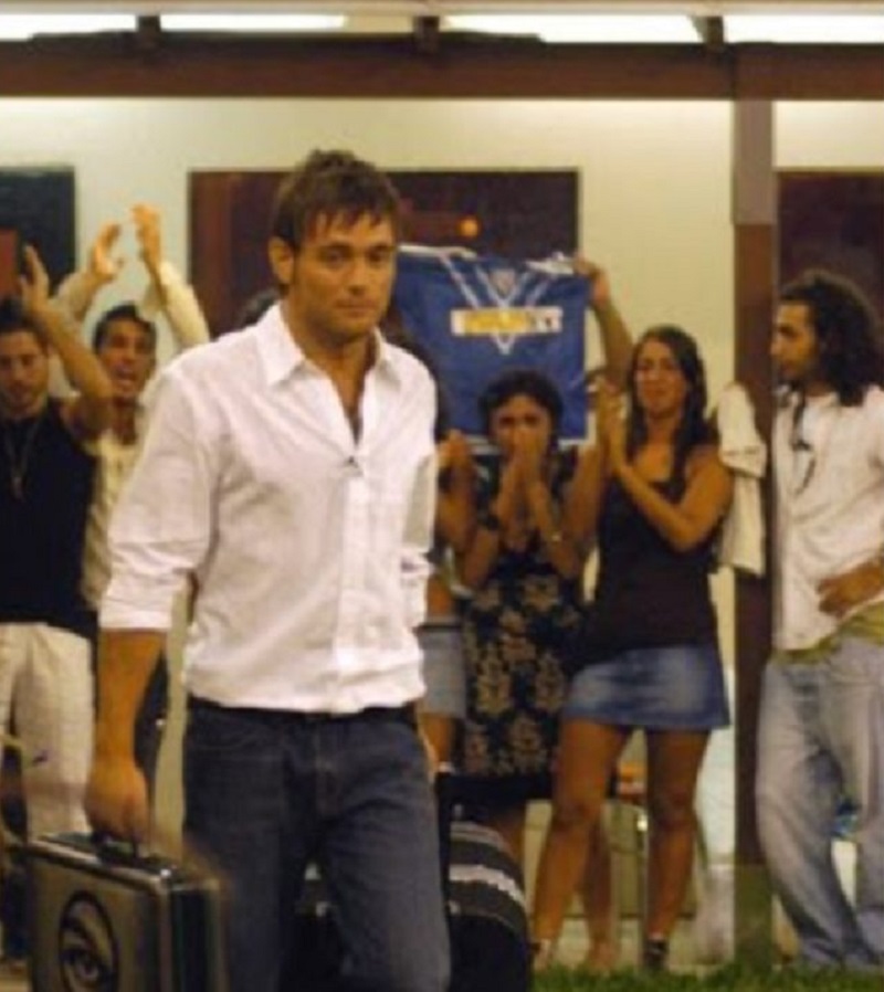 Agustín Belforte en la casa de   <a href='https://www.cronica.com.ar/tags/Gran Hermano'>Gran Hermano</a> 2007.