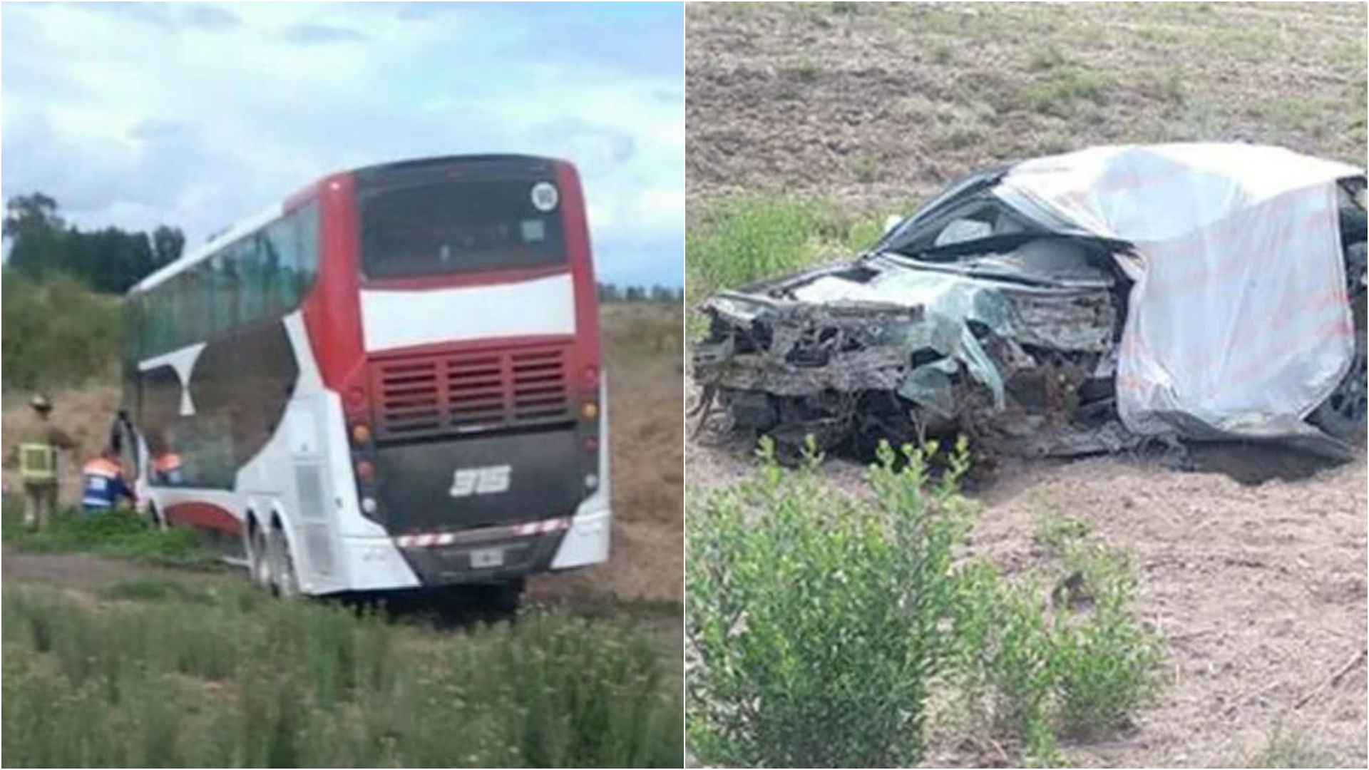 El siniestro fatal ocurrió en la intersección de la Ruta 40 y Callejón Mercado.