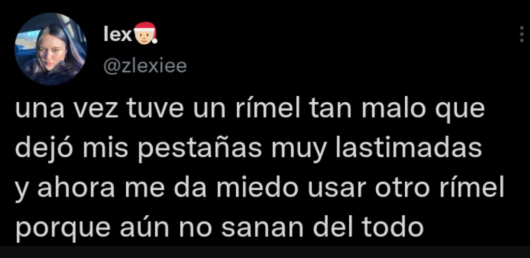 El fenómeno viral del “rímel” en Twitter es para referirse a los hombres.