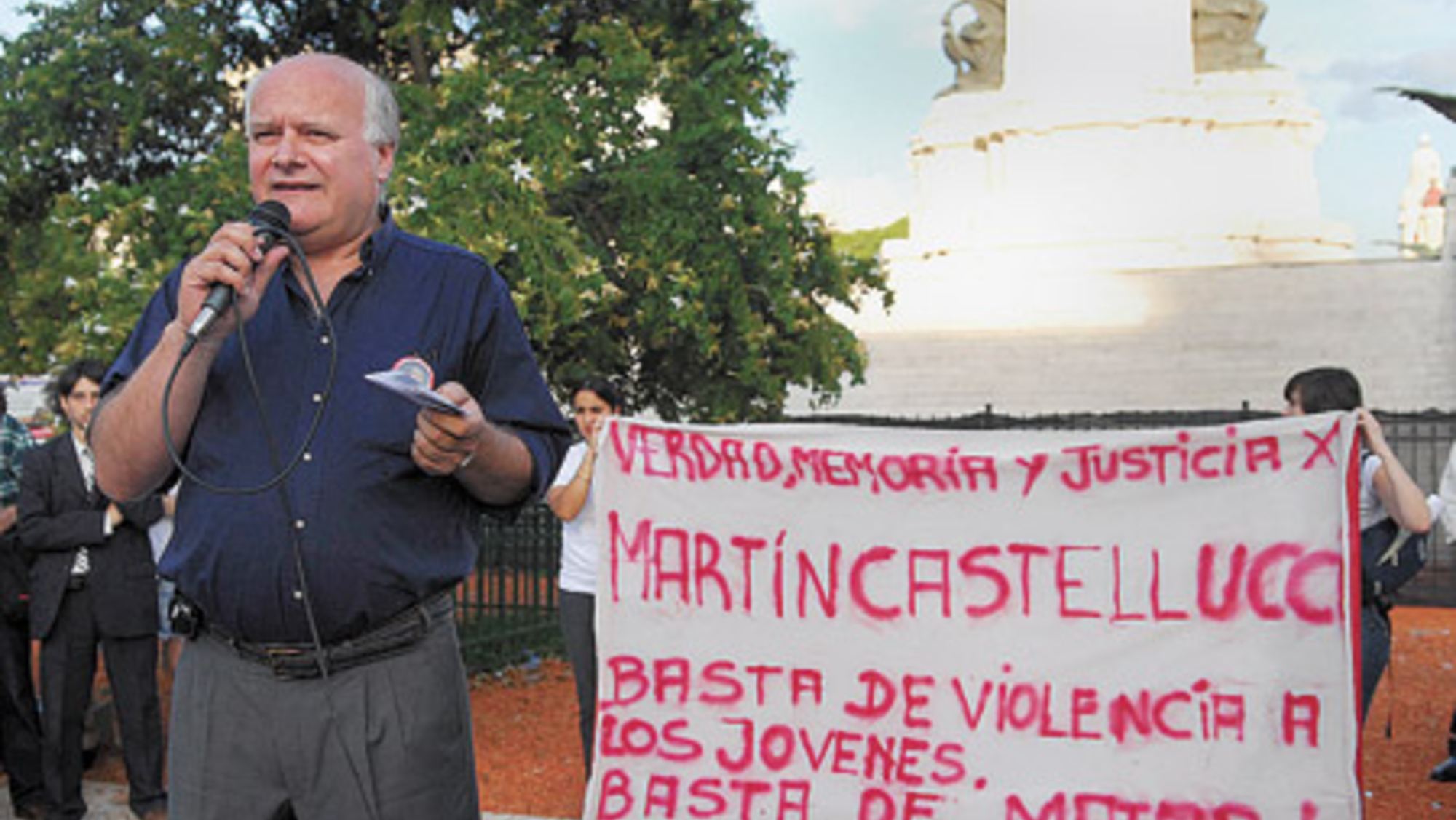 Oscar Castellucci tras el crimen de su hijo trabaja por la seguridad de los jóvenes en la noche