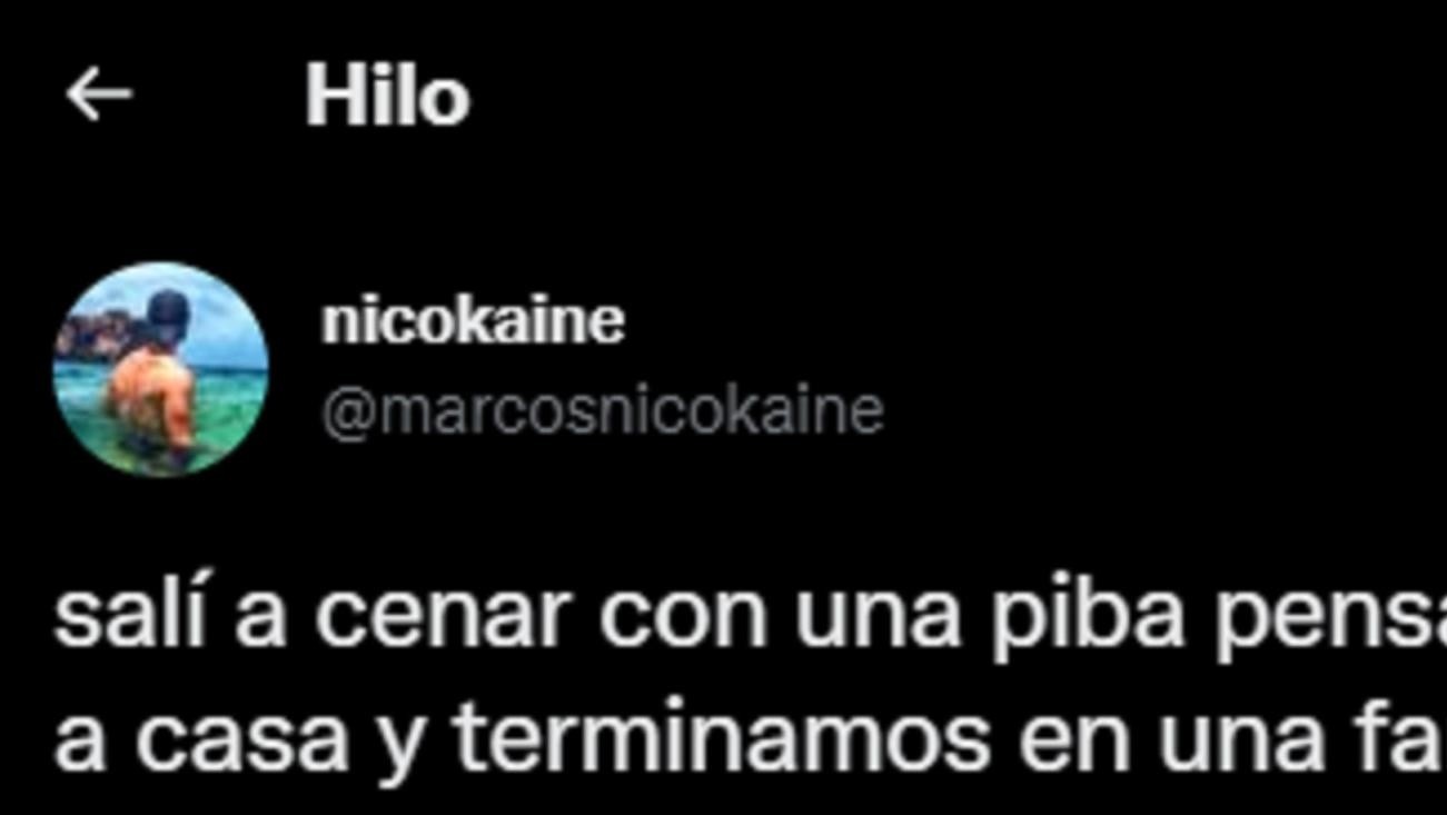 Pensaba llevar a su cita a su casa pero terminó en la farmacia por un insólito movito