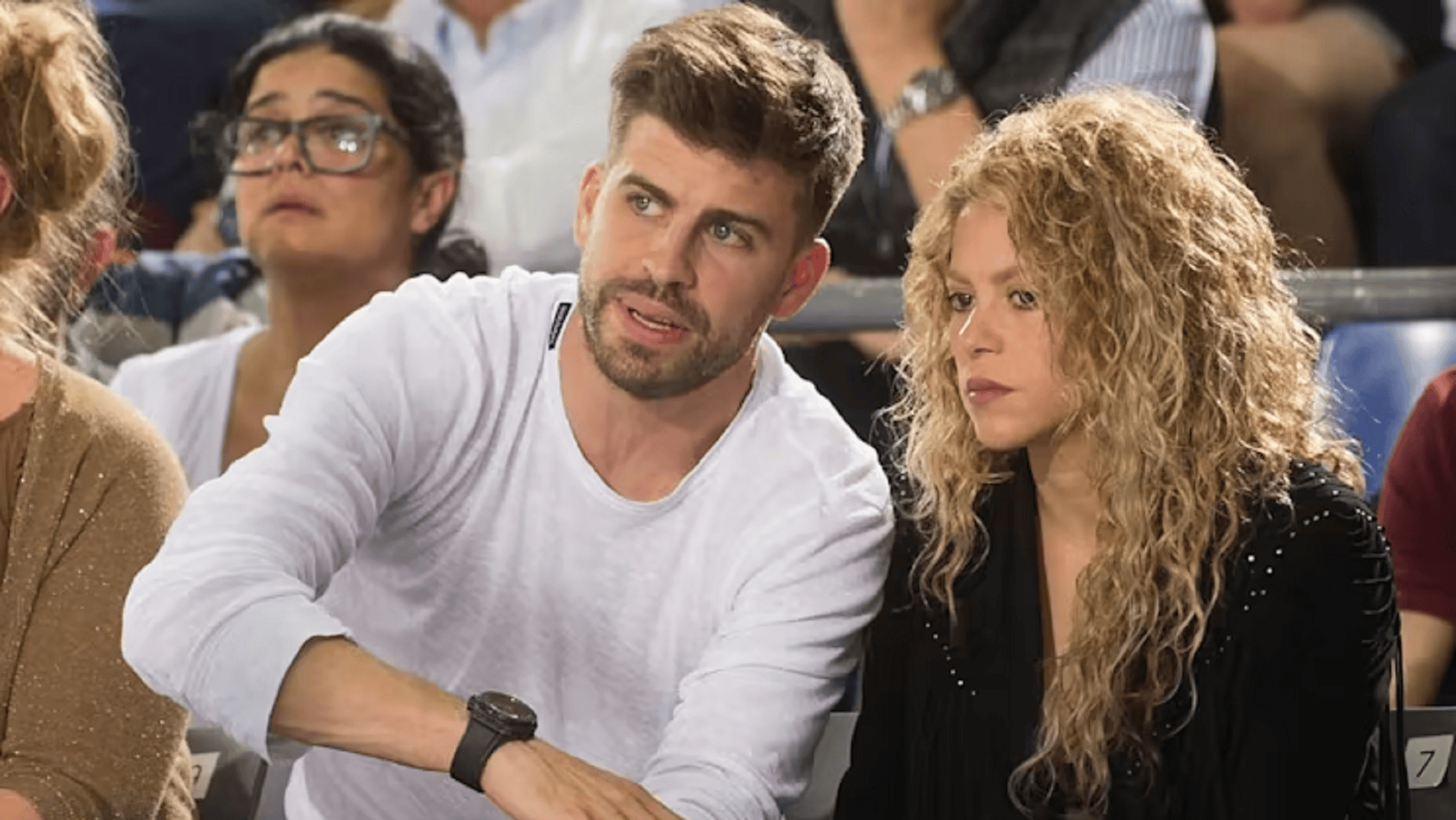 Shakira le dedicó un gesto obsceno a Piqué.