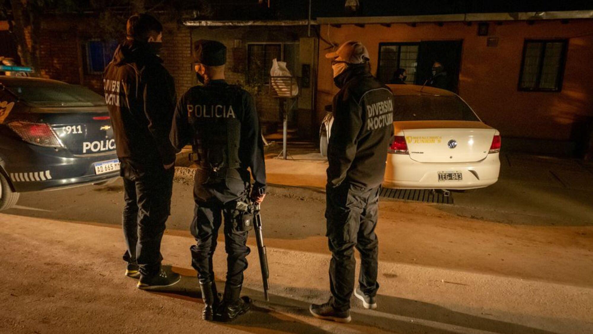 El tiroteo tuvo lugar el lunes feriado en barrio La Estanzuela (Gentileza Los Andes).