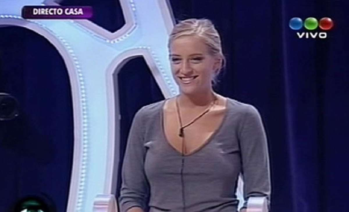 Walquiria D'Amato durante su paso por   <a href='https://www.cronica.com.ar/tags/Gran Hermano'>Gran Hermano</a> 2012.