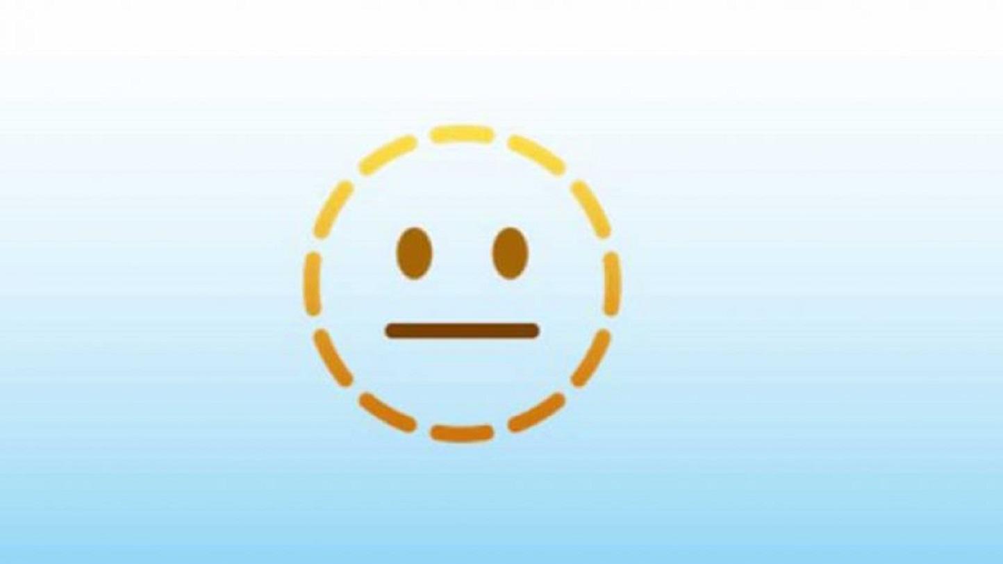 El emoji de la cara de líneas punteadas fue incorporado a WhatsApp a mediados de 2022