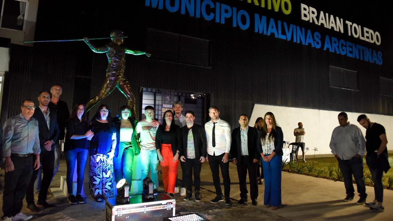 Se realizó la gala de los premios Braian Toledo en Malvinas Argentinas.