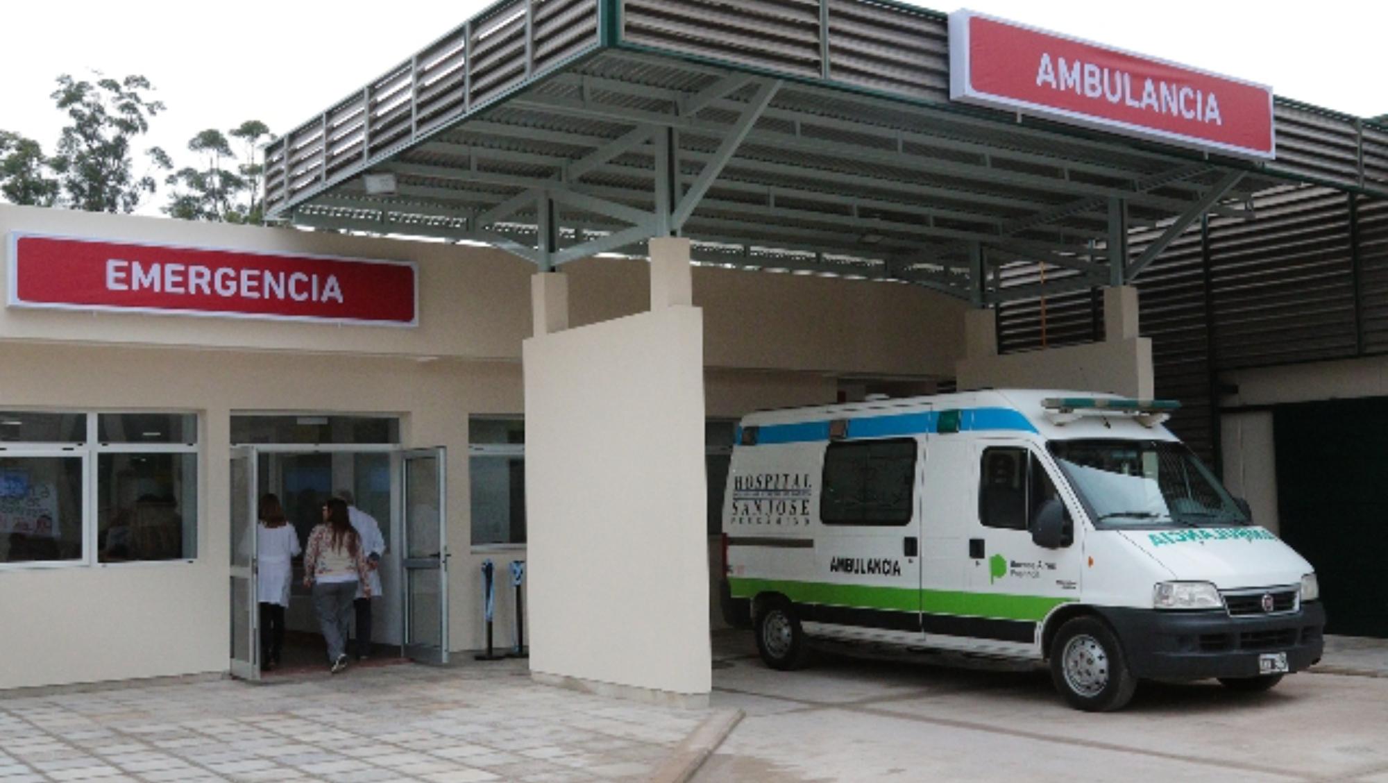 Juan Pablo López, de 40 años, fue asistido por los médicos en este nosocomio.