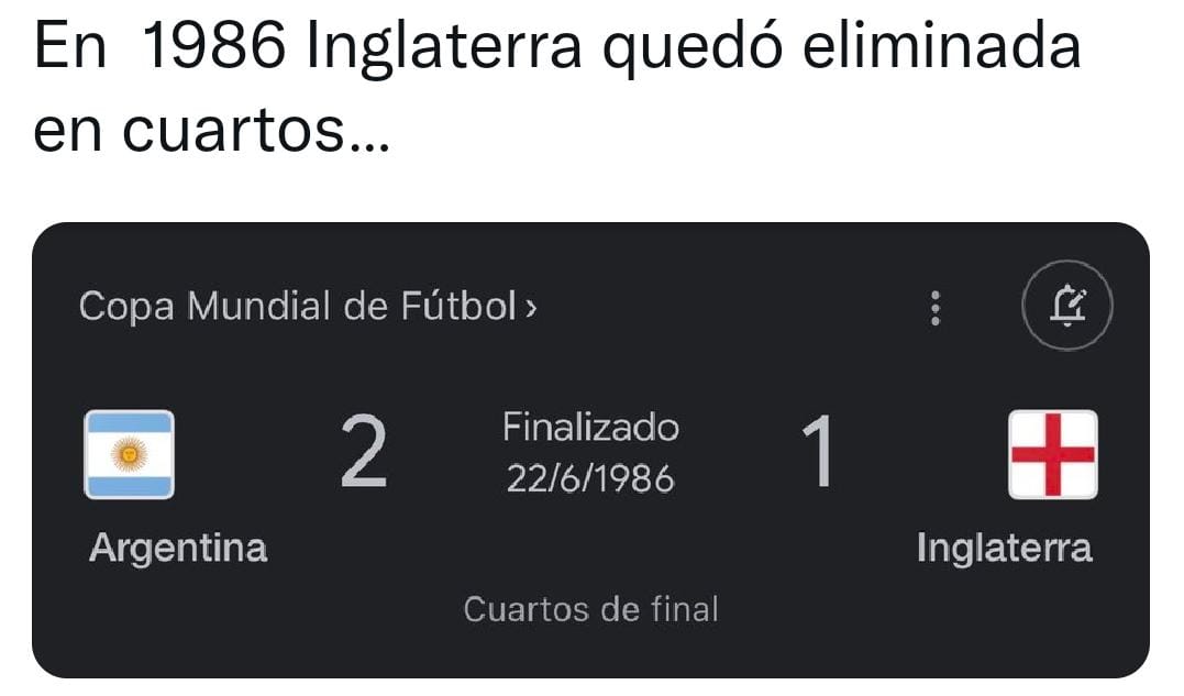 Los mejores memes del triunfo de Francia contra Inglaterrra por los cuartos de final del   <a href='https://www.cronica.com.ar/tags/Mundial Qatar 2022'>Mundial Qatar 2022</a> (Twitter).