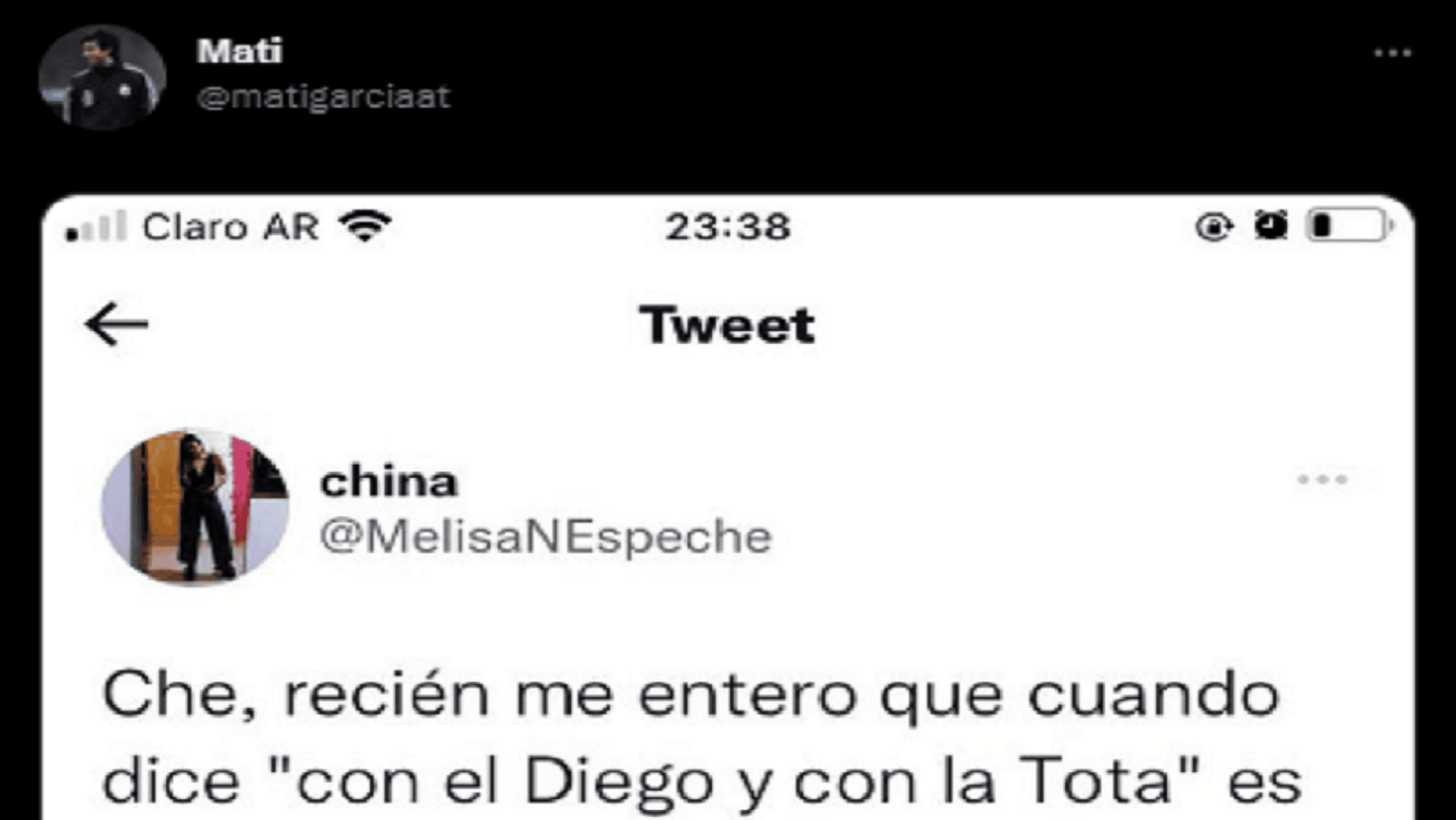 En Twitter, una joven publicó que nunca entendió la canción argentina más exitosa del Mundial Qatar 2022.