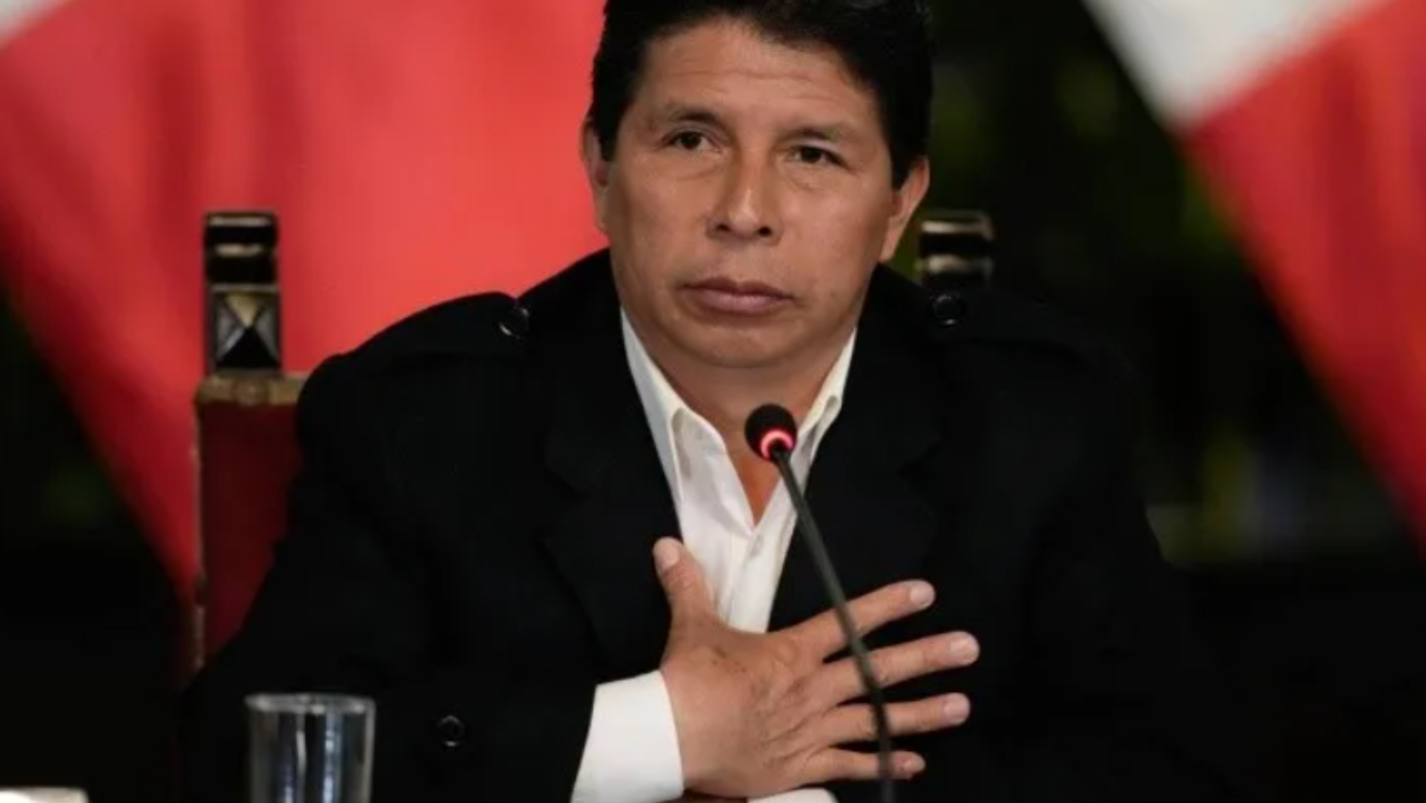 Pedro Castillo, otro ex presidente de   <a href='https://www.cronica.com.ar/tags/Perú'>Perú</a> que terminó detenido.