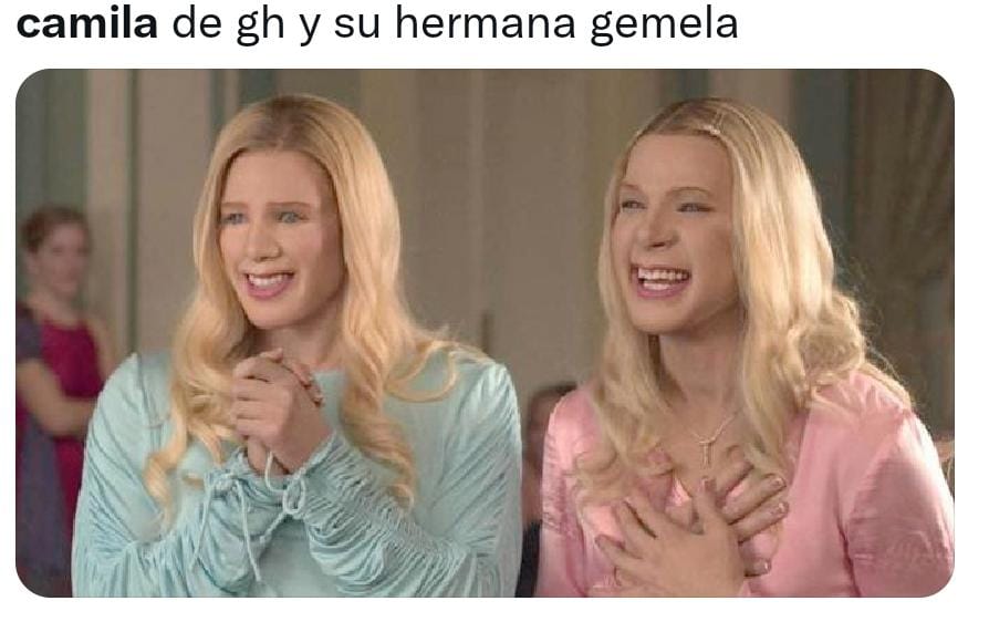 Los mejores memes por la entrada de Camila y Ariel a la casa de   <a href='https://www.cronica.com.ar/tags/Gran Hermano'>Gran Hermano</a> (Twitter).