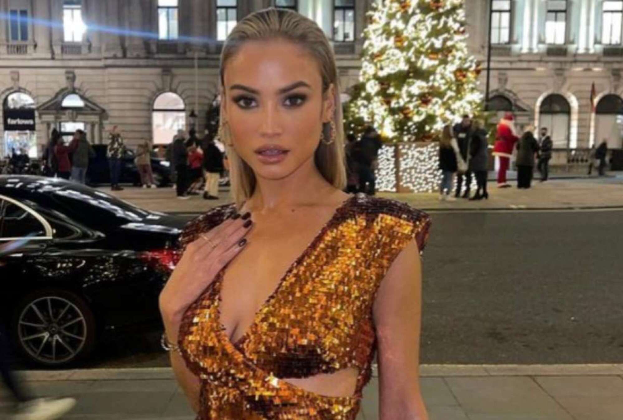 Stephanie Rose Bertram, la supuesta novia de   <a href='https://www.cronica.com.ar/tags/Kylian Mbappé'>Kylian Mbappé</a>.