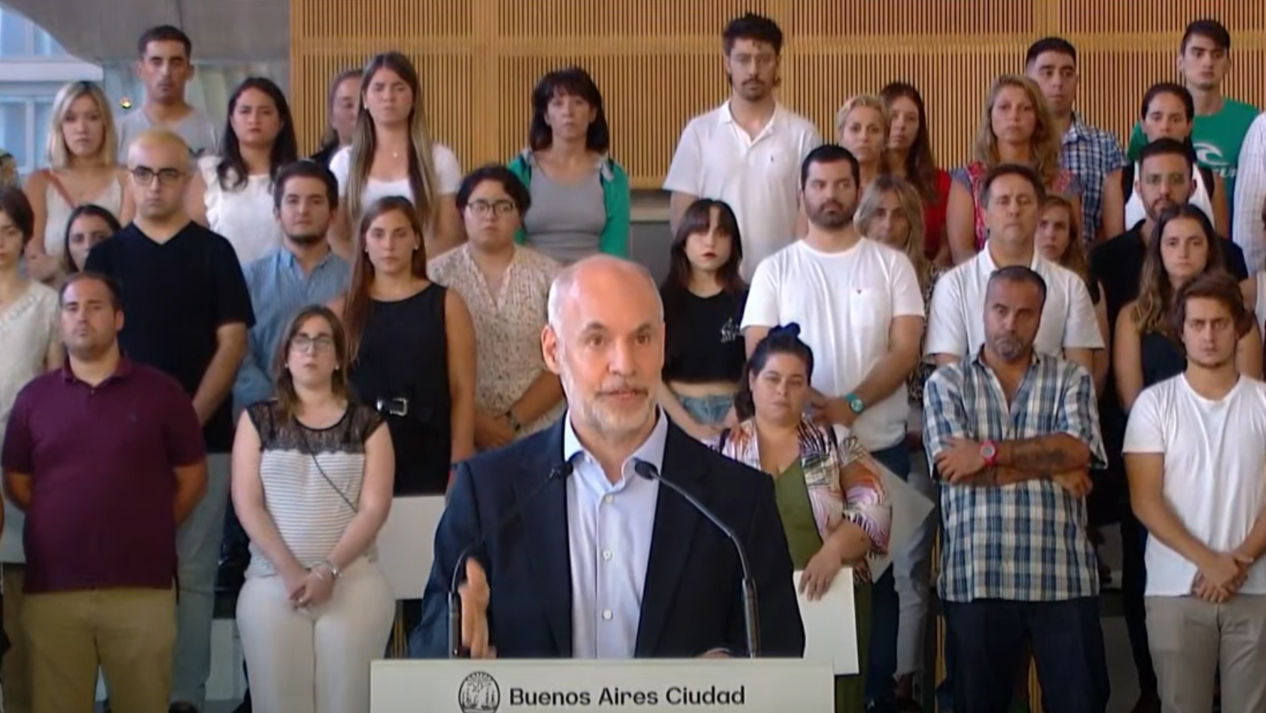 Horacio Rodríguez Larreta habla tras el fallo de la Corte.