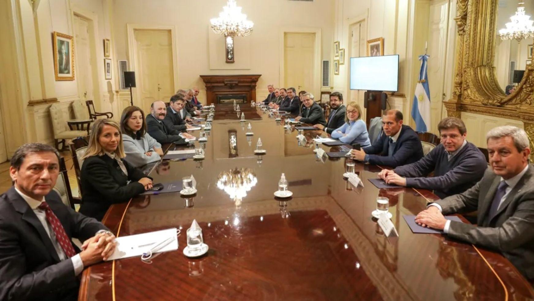 El presidente Alberto Fernández mantendrá un encuentro con gobernadores durante este jueves (Archivo)