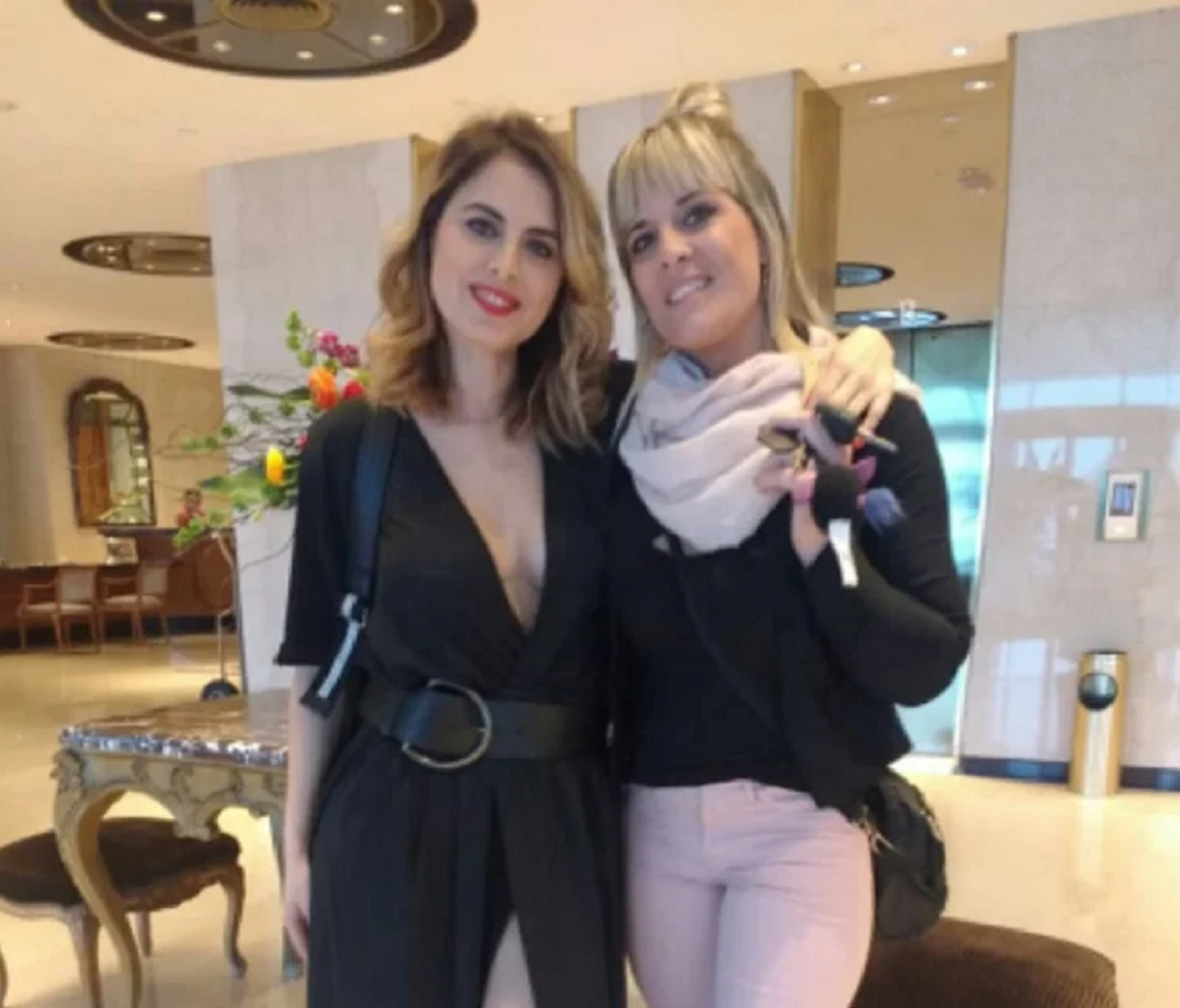 Magaly Rodríguez junto a Silvina Luna.