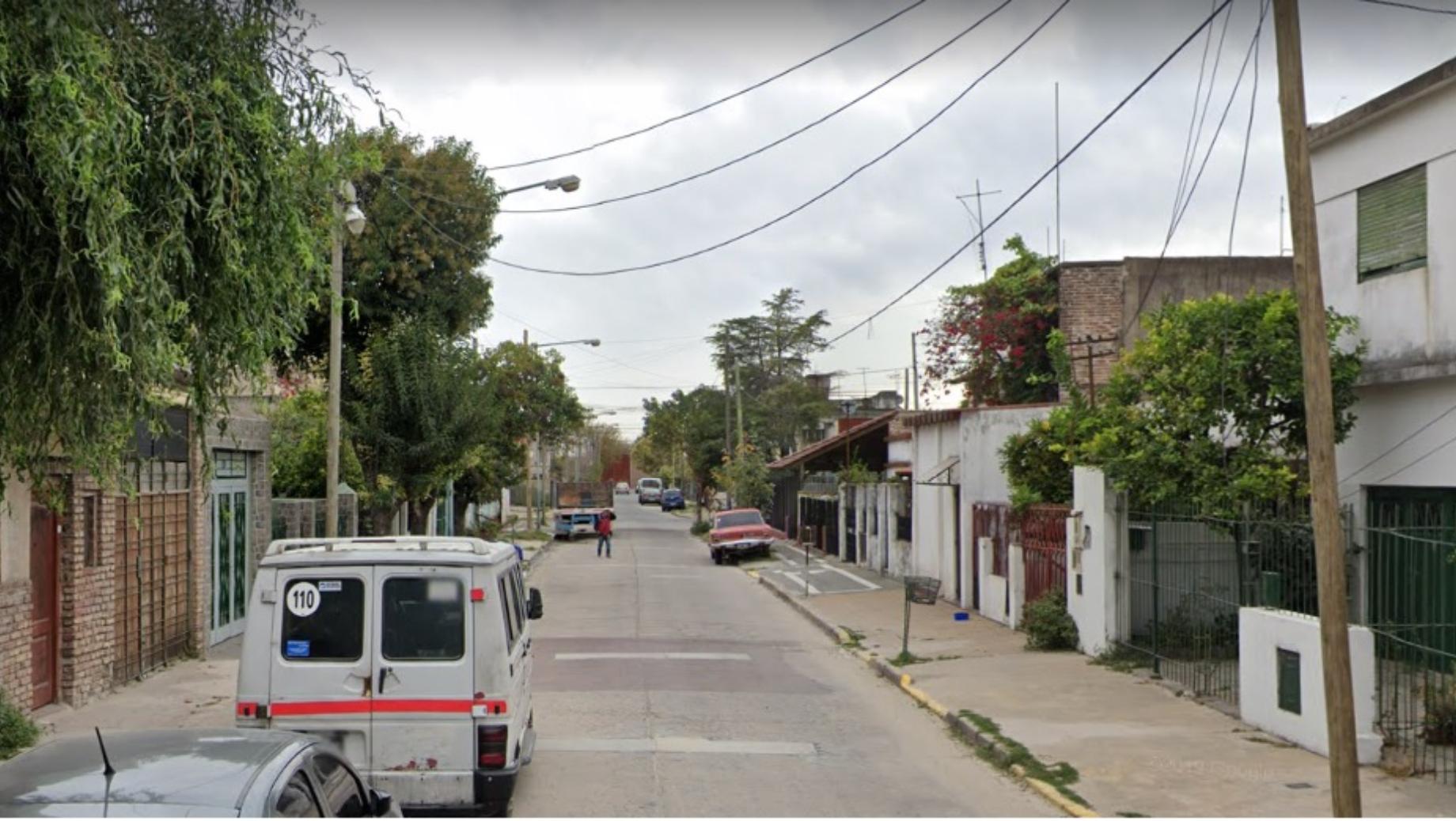 En este barrio fue descubierto el cuerpo del sospechoso (Google Street View).