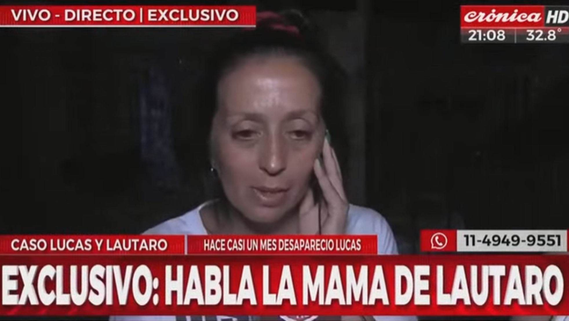 Estefanía, la mamá de Lautaro Morello, el joven asesinado, habló con Crónica HD. 