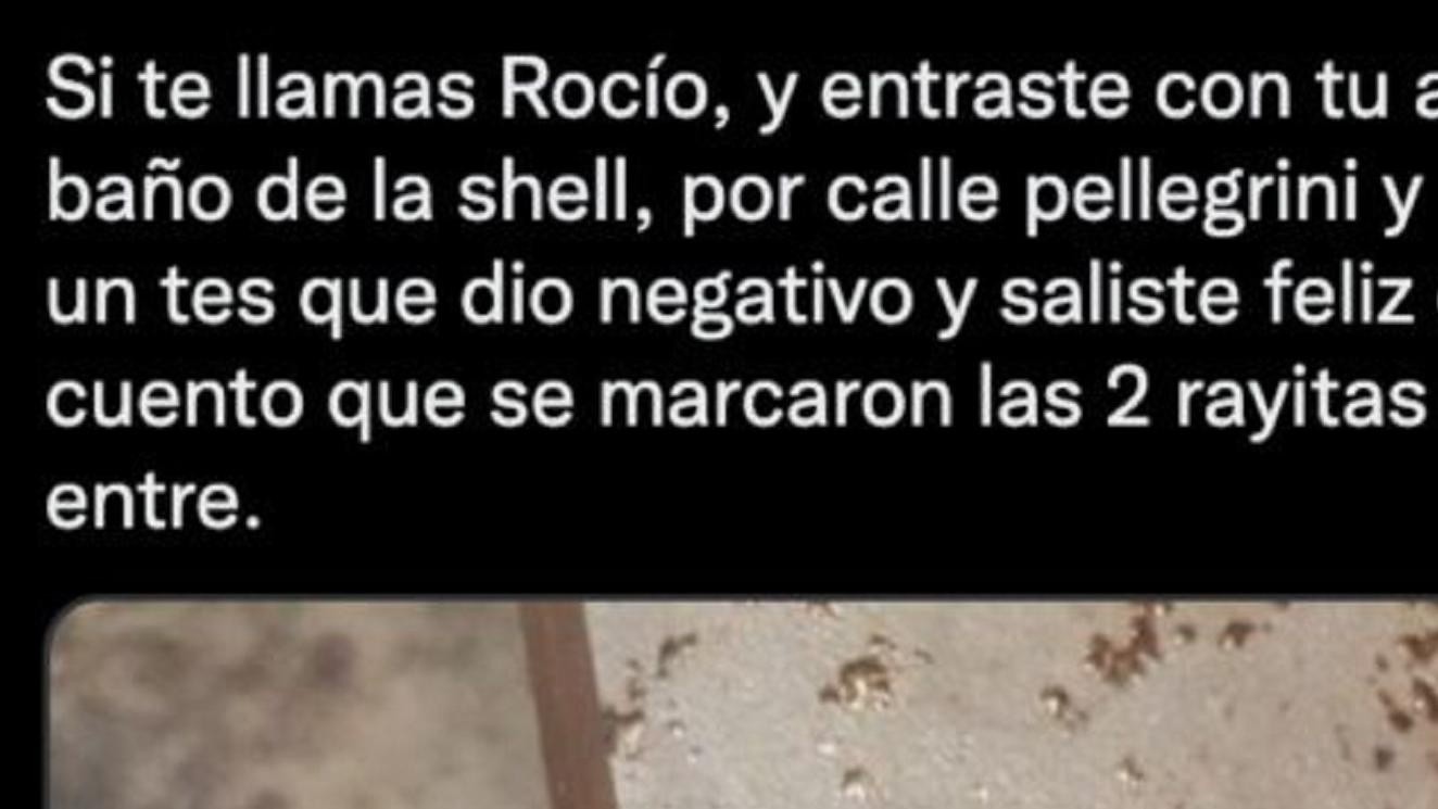 Encontró un test de embarazo positivo en una estación de servicio, se lo advirtió a su dueña y se volvió viral: “Si te llamas Rocío…”