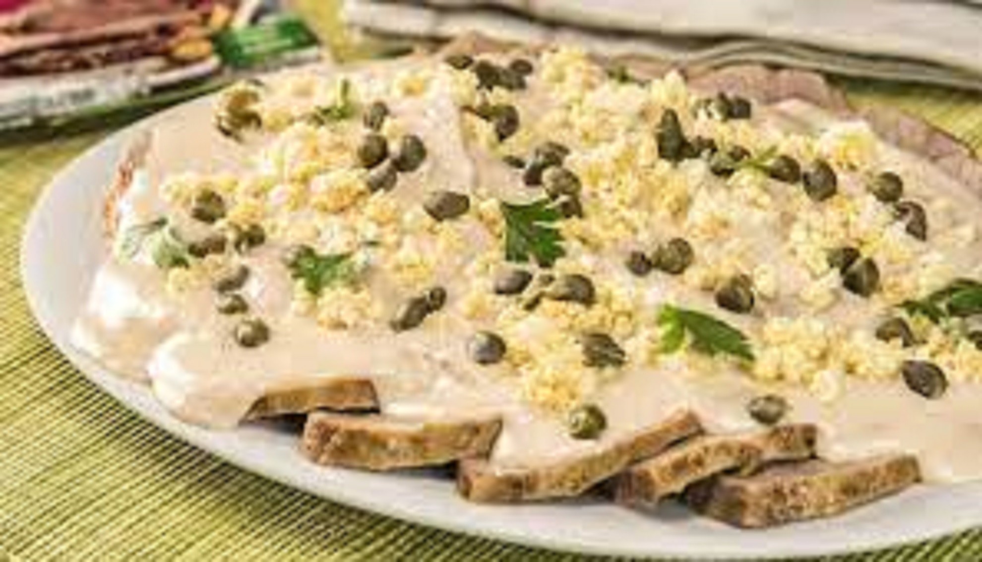 Receta del Vitel Tone.