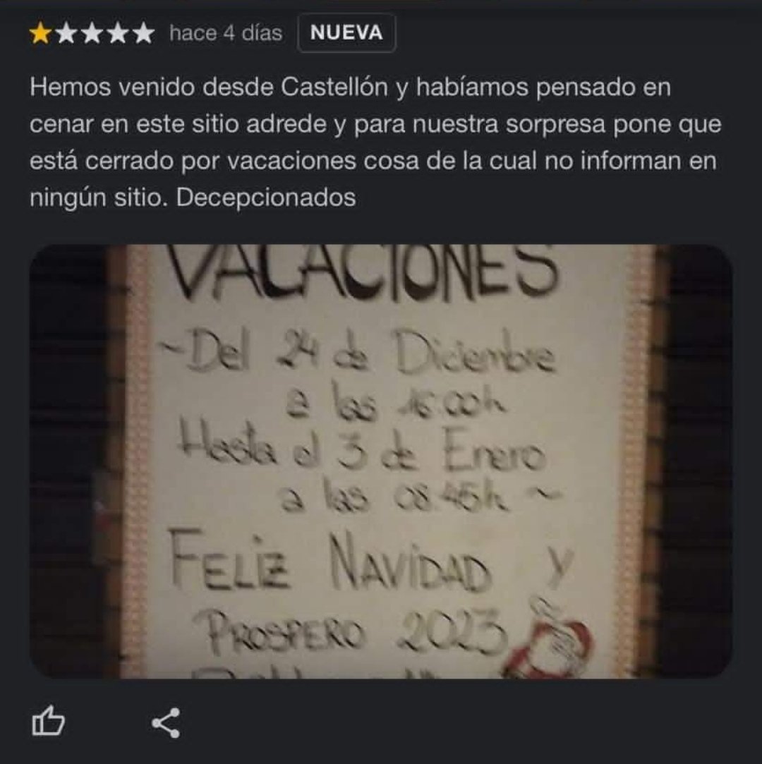 critica mujer restaurante