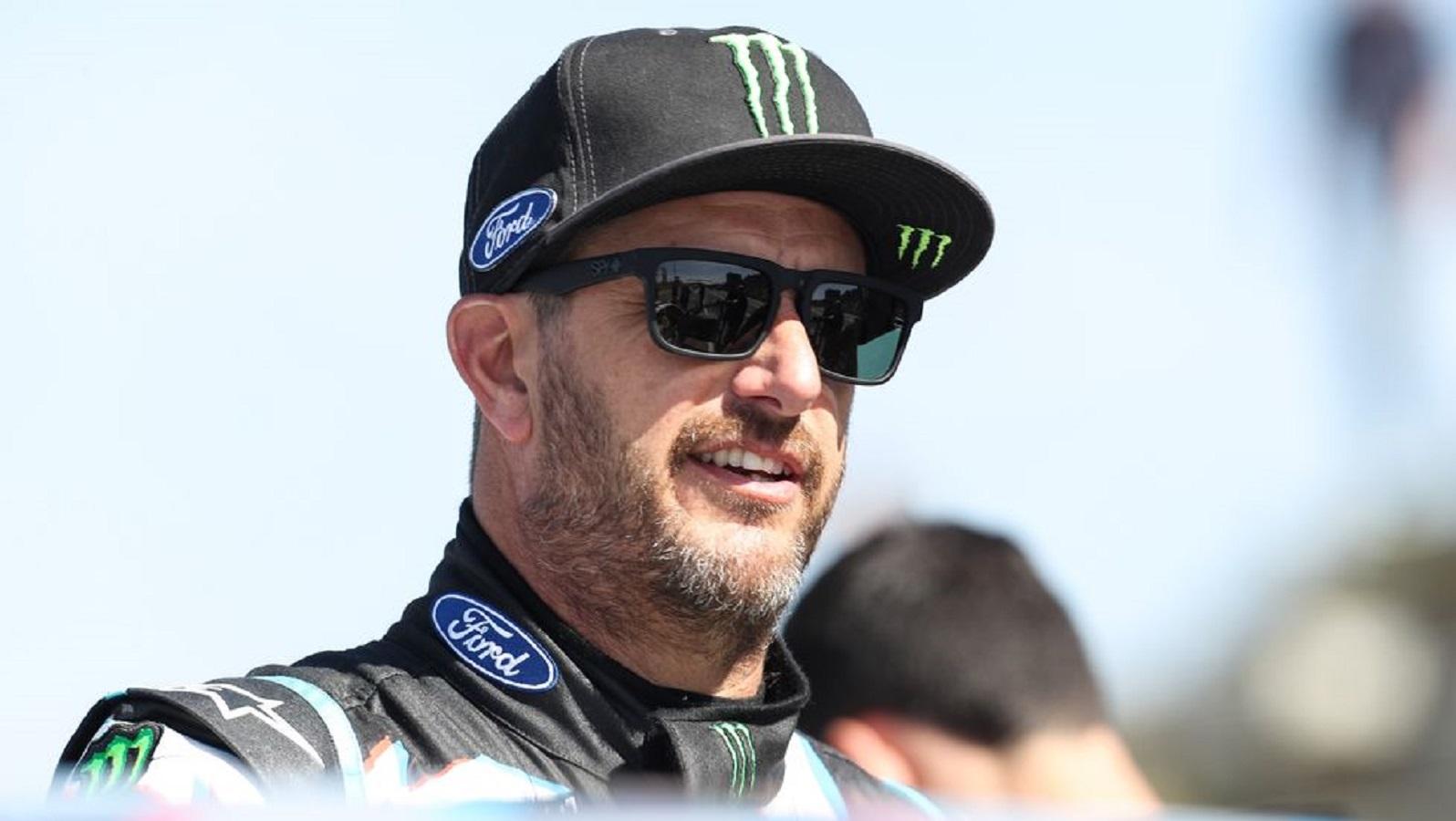 Ken Block volcó a bordo de una moto de nieve (Gentileza: Getty Images).