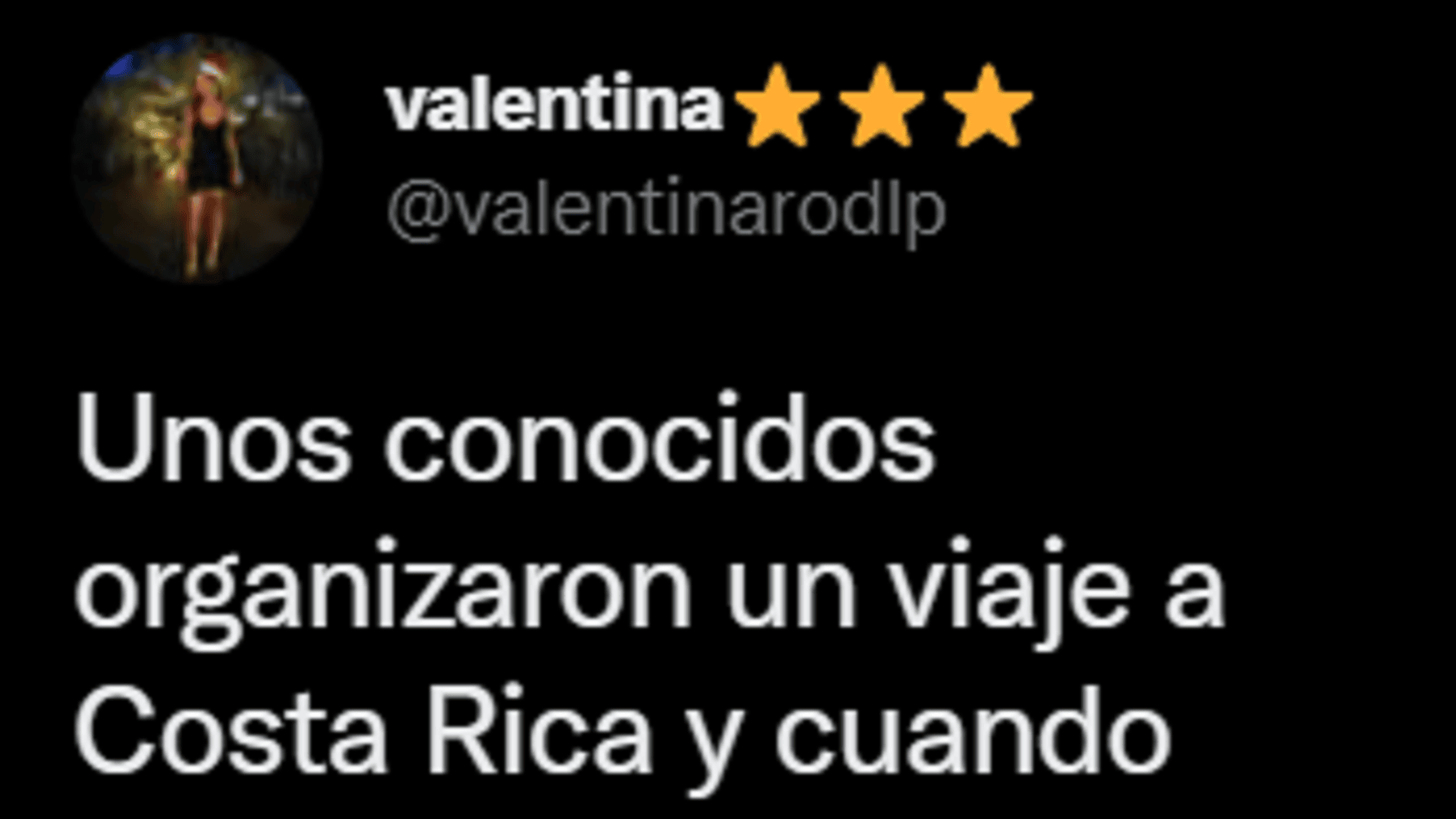 Varias personas organizaron un viaje a Costa Rica y se llevaron una inesperada sorpresa.