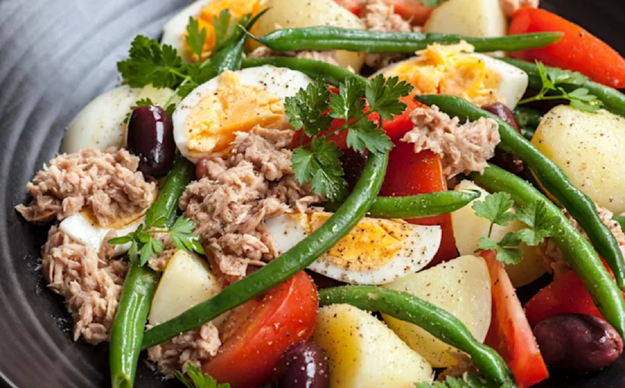   <a href='https://www.cronica.com.ar/tags/Receta'>Receta</a> de ensalada Nicoise que es ideal para el verano.