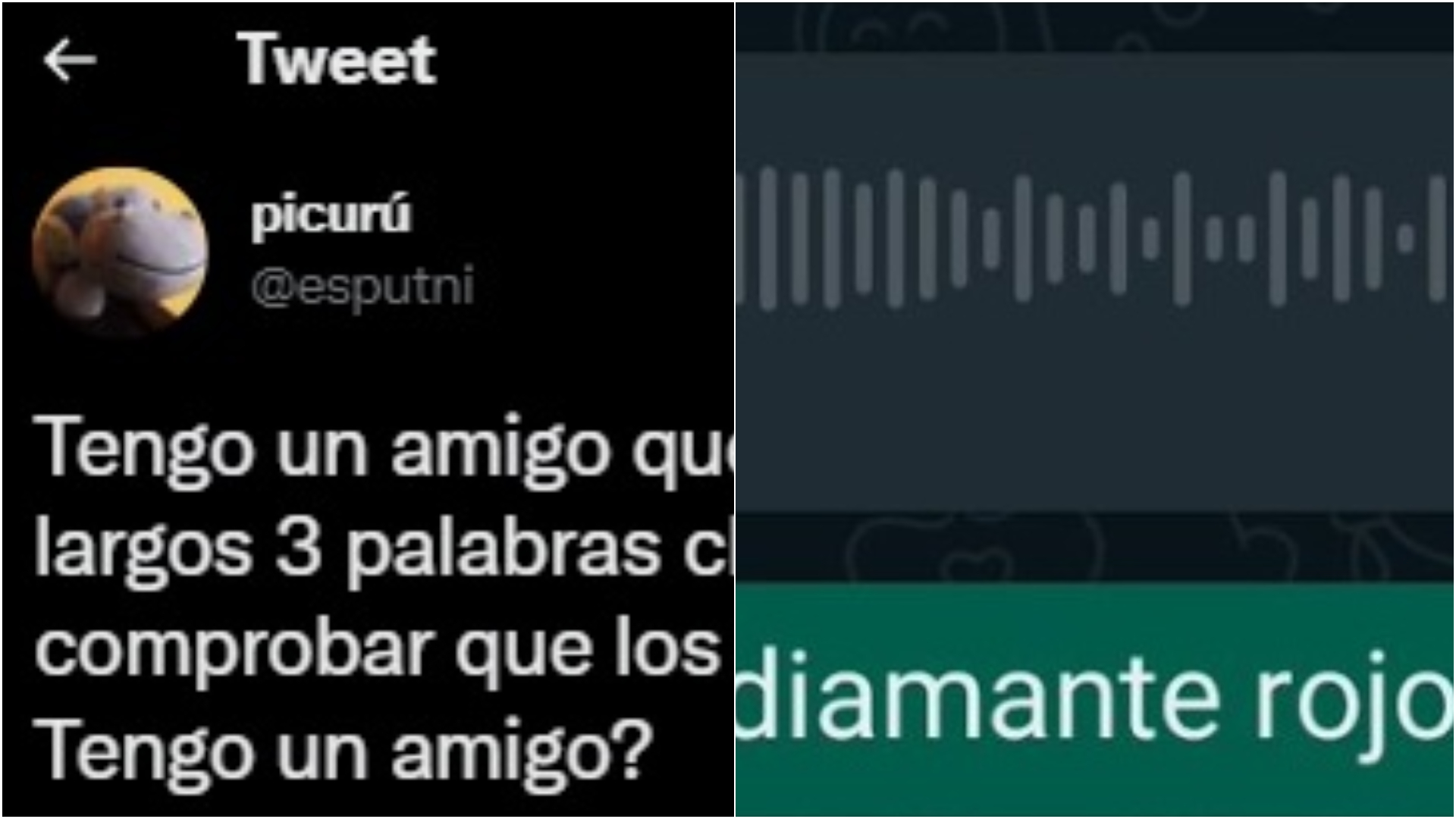 El infalible método de un joven para que sus amigos escuchen sus audios de WhatsApp con atención