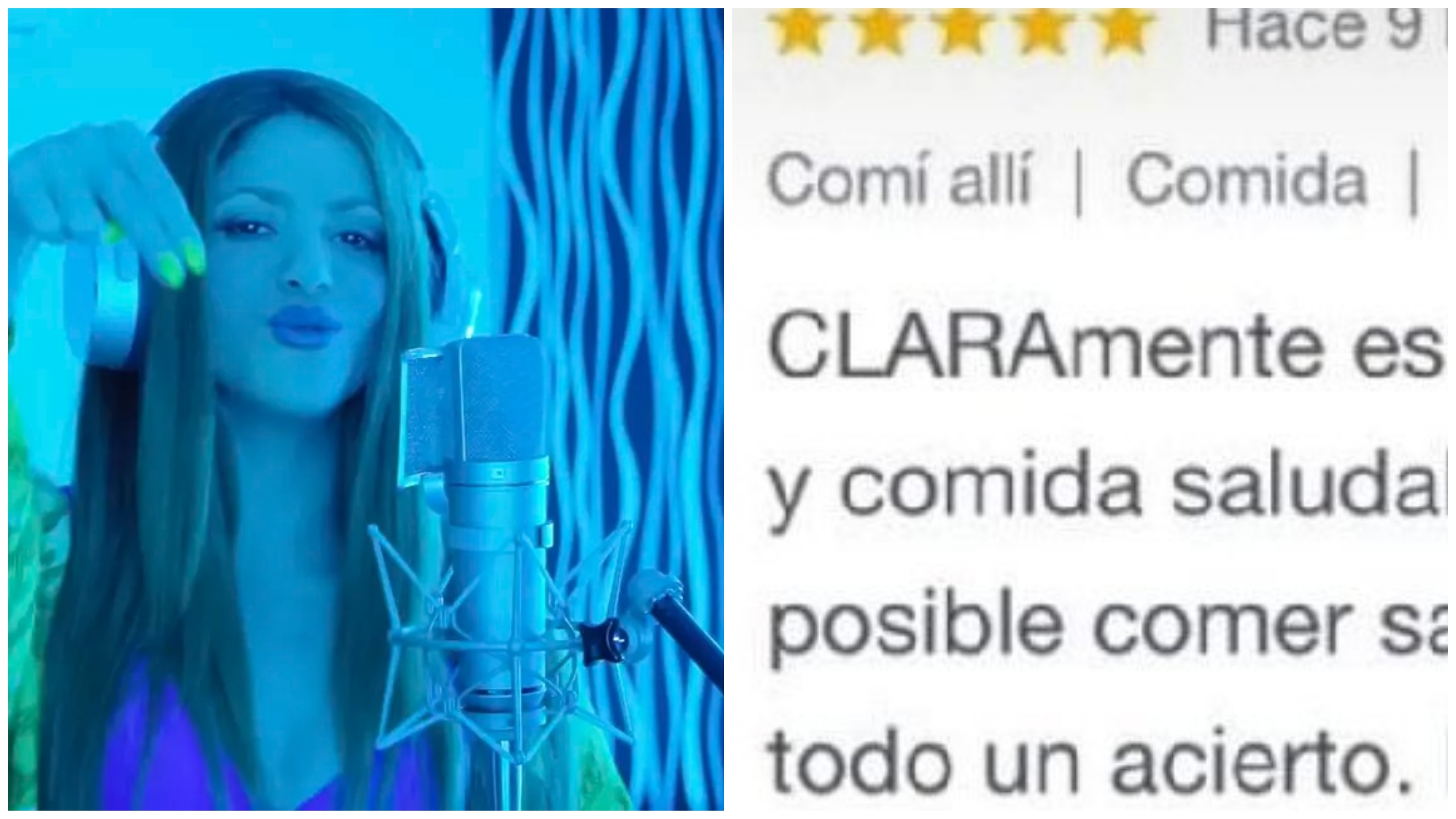 Usó la letra que Shakira le dedicó a Piqué para hacer una reseña y se volvió viral.